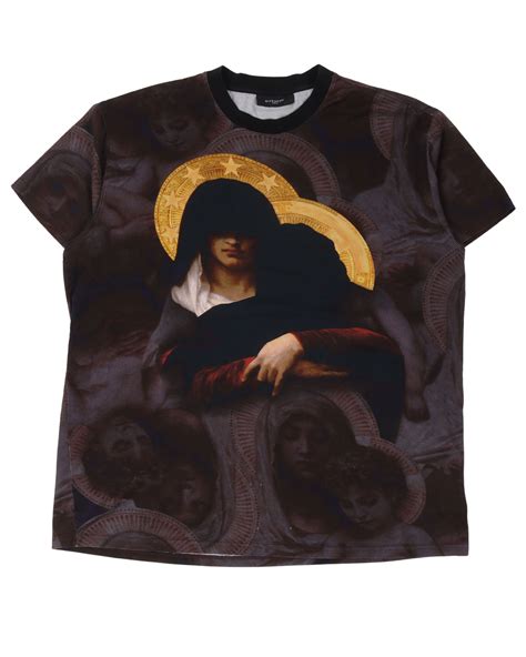 virgin mary shirt givenchy|Givenchy Virgin Mary Graphic Print T.